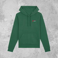 Load image into Gallery viewer, Embroidered Palestine Flag Hoodie