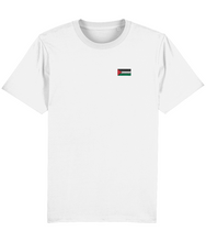 Load image into Gallery viewer, Embroidered Palestine Flag T-Shirt