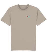 Load image into Gallery viewer, Embroidered Palestine Flag T-Shirt