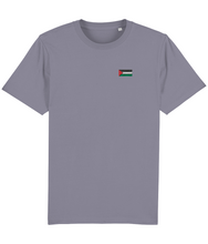 Load image into Gallery viewer, Embroidered Palestine Flag T-Shirt