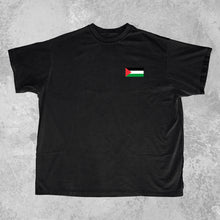 Load image into Gallery viewer, Embroidered Palestine Flag T-Shirt