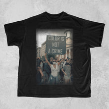 Load image into Gallery viewer, Color Is Not A Crime graphic tee