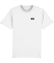 Load image into Gallery viewer, Embroidered Palestine Flag T-Shirt
