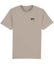 Load image into Gallery viewer, Embroidered Palestine Flag T-Shirt
