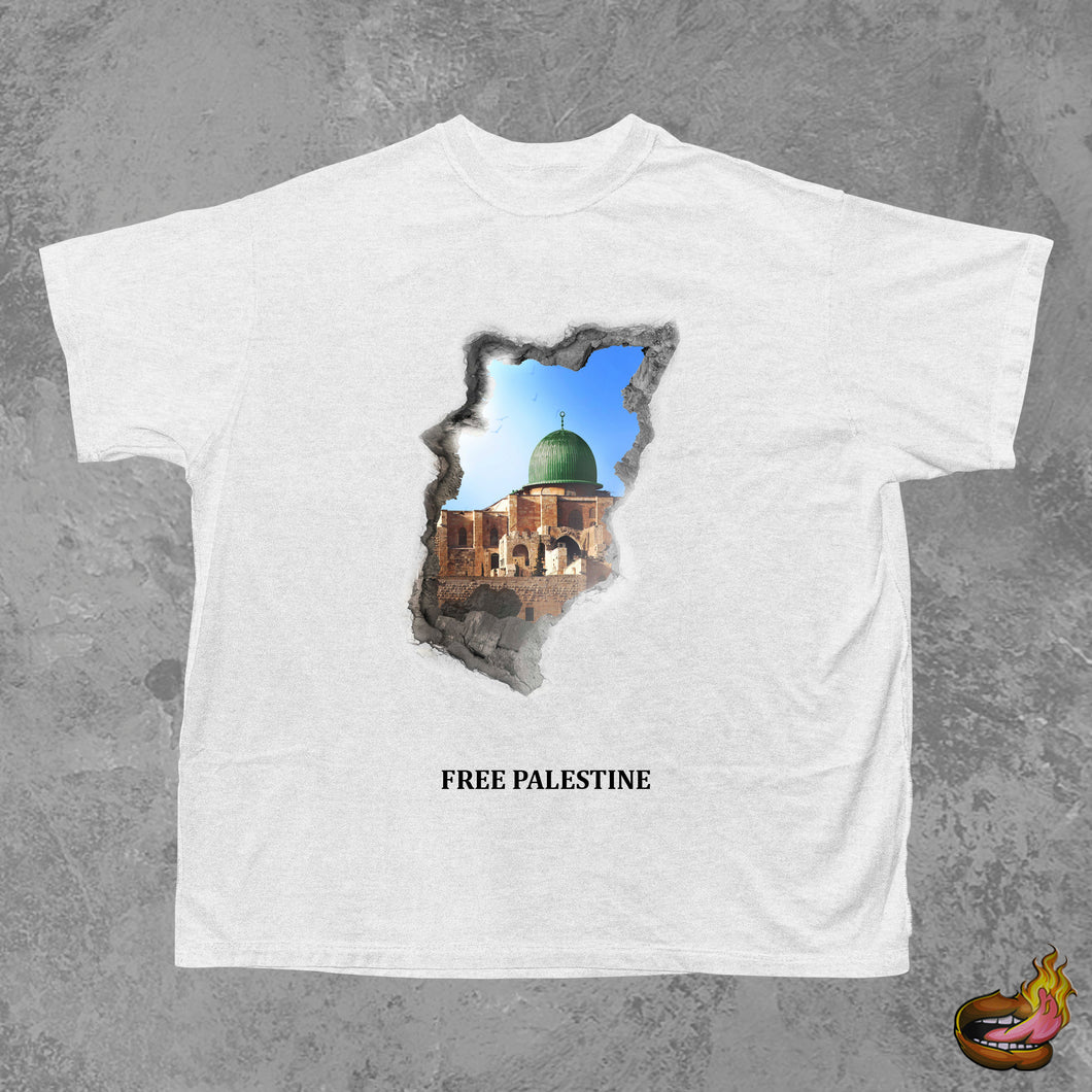 Masjid Al Aqsa White T-Shirt