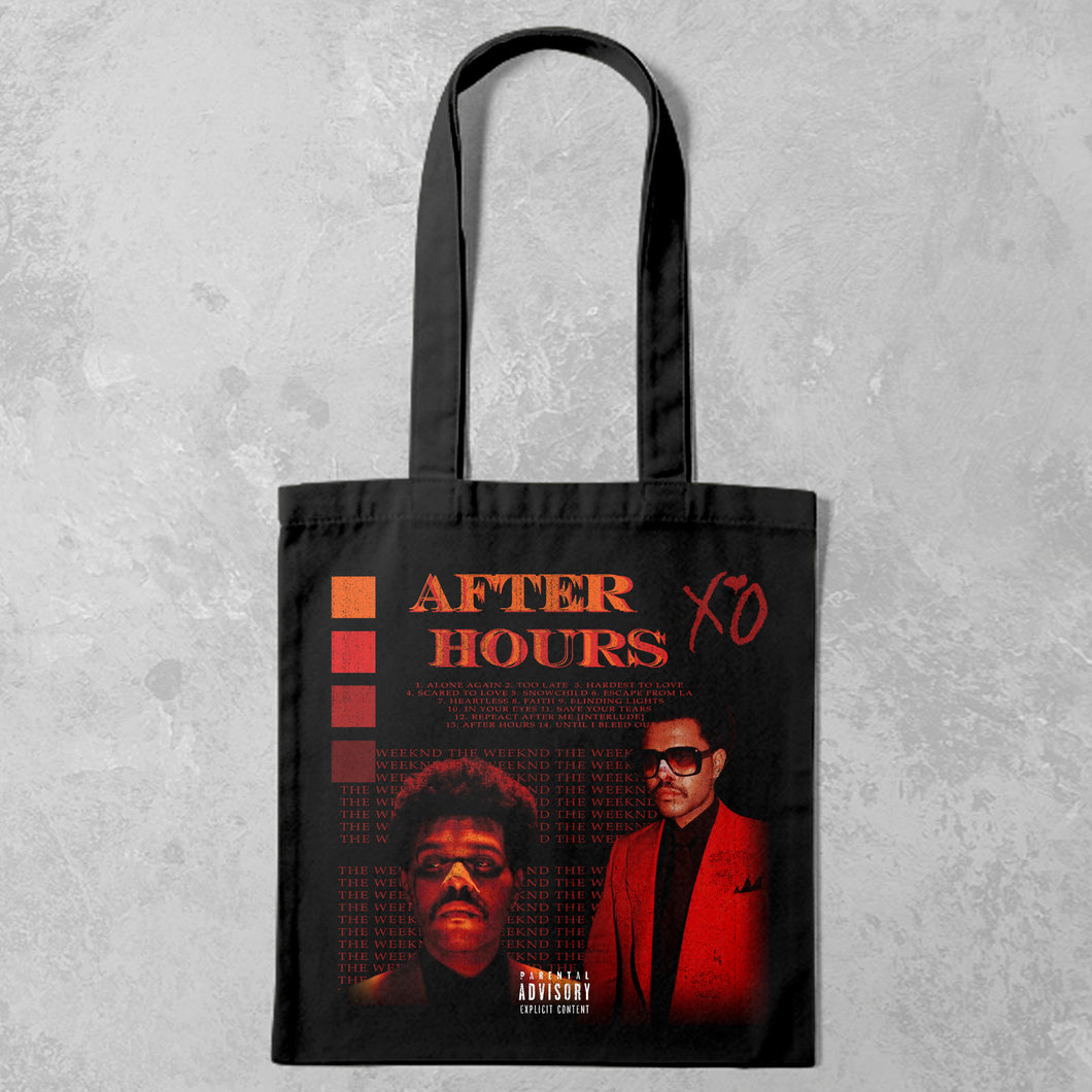 The Weeknd After Hours Black Tote Bag
