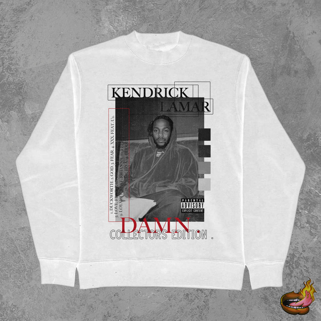 Kendrick Lamar White Sweatshirt