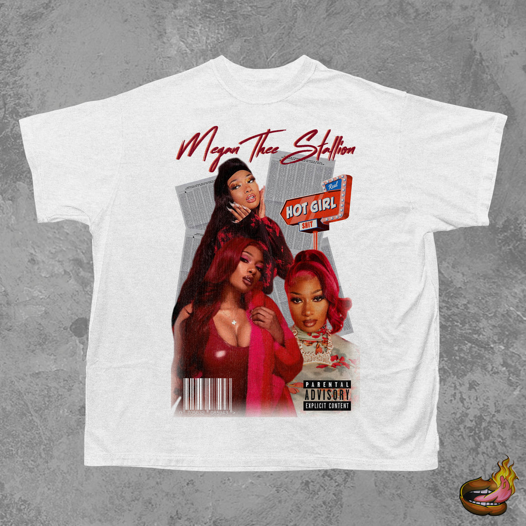 Megan Thee Stallion White T-Shirt