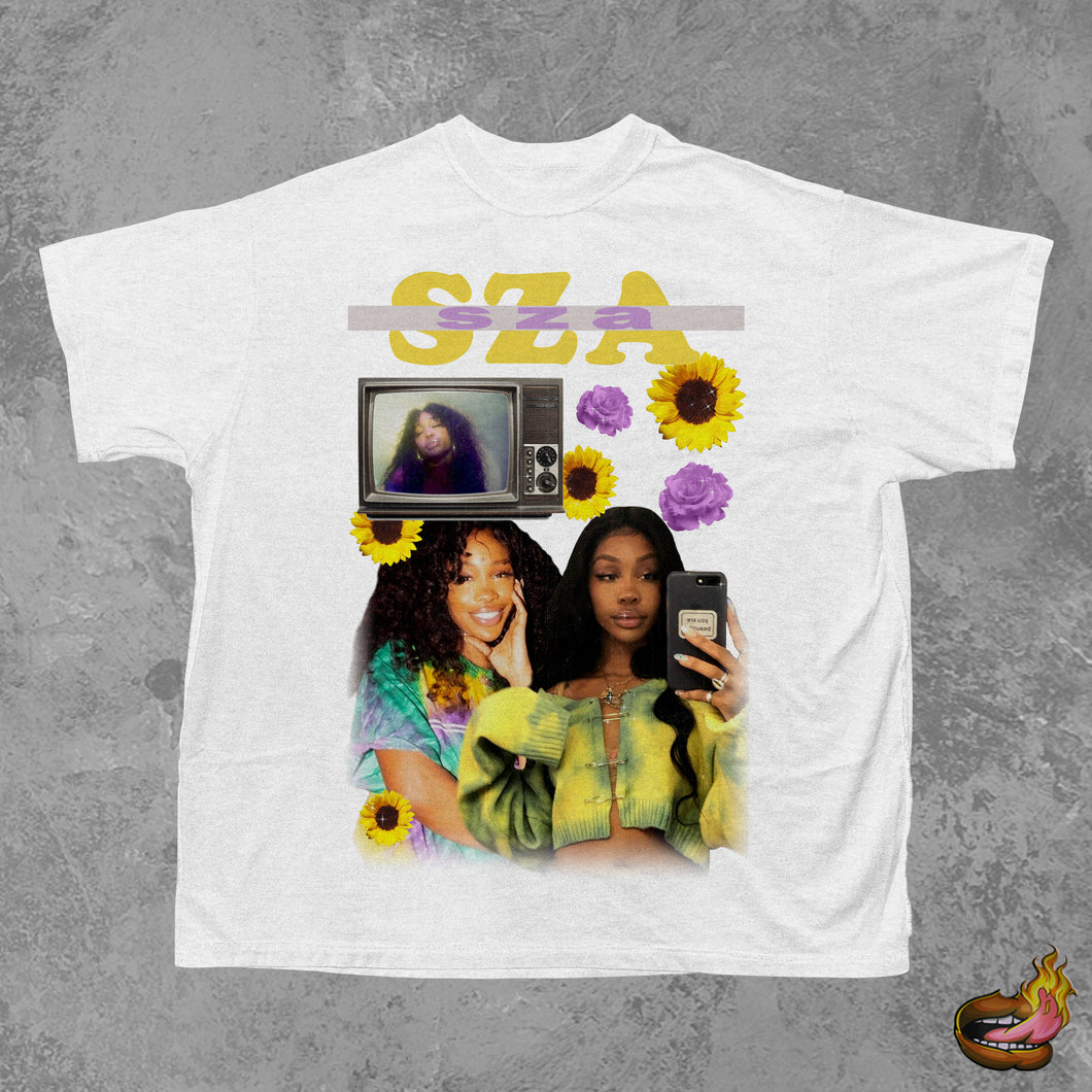 Sza White T-Shirt